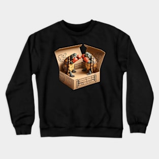 Box Turtles Boxing in a Box T-Shirt | Funny Ultimate Box Turtle Shirt | Perfect Cute Birthday Party tshirt | Best Lazy Animal Lover Gift Crewneck Sweatshirt